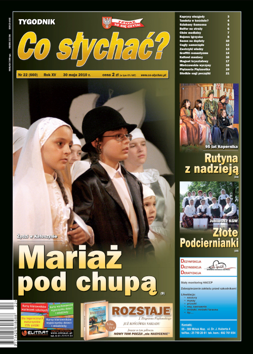 Okładka gazety Co słychać? - nr 22 (660) 2010